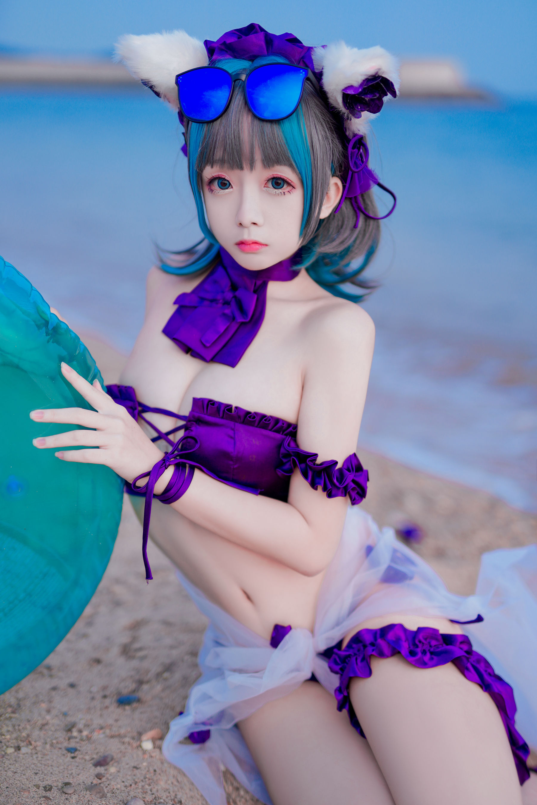 [网络美女]沙滩美女:日奈娇(COSER日奈娇)超高清私房照片免费在线(41P)