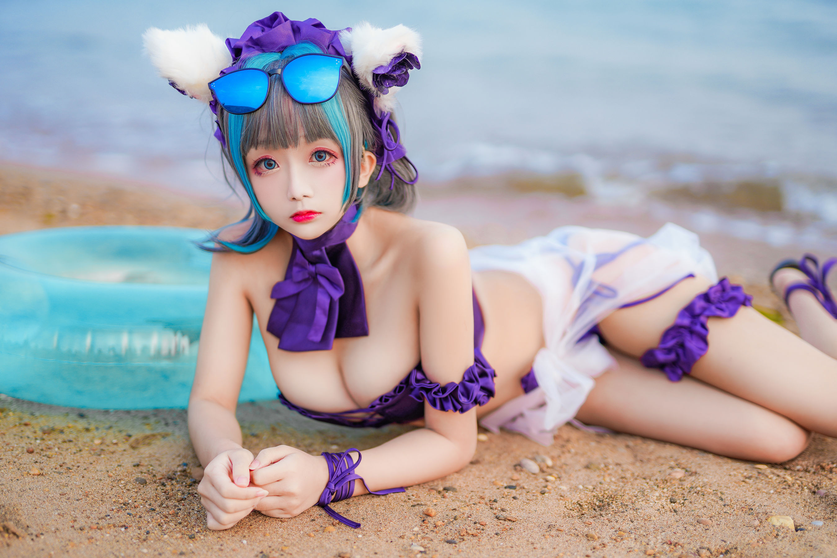 [网络美女]沙滩美女:日奈娇(COSER日奈娇)超高清私房照片免费在线(41P)