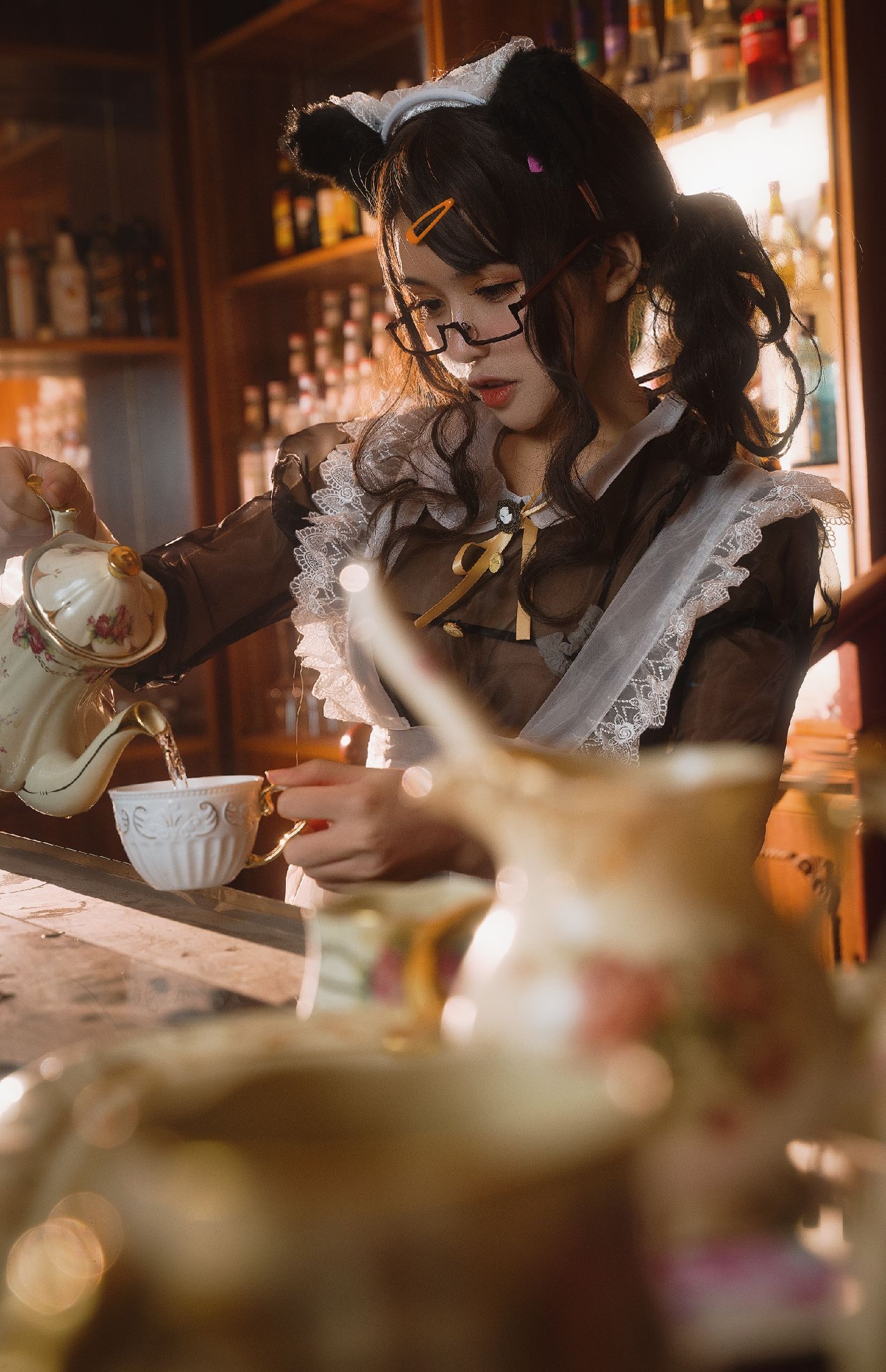 [网络美女]女仆:一笑芳香沁(COSER一笑芳香沁)无水印写真大图收藏合集(21P)