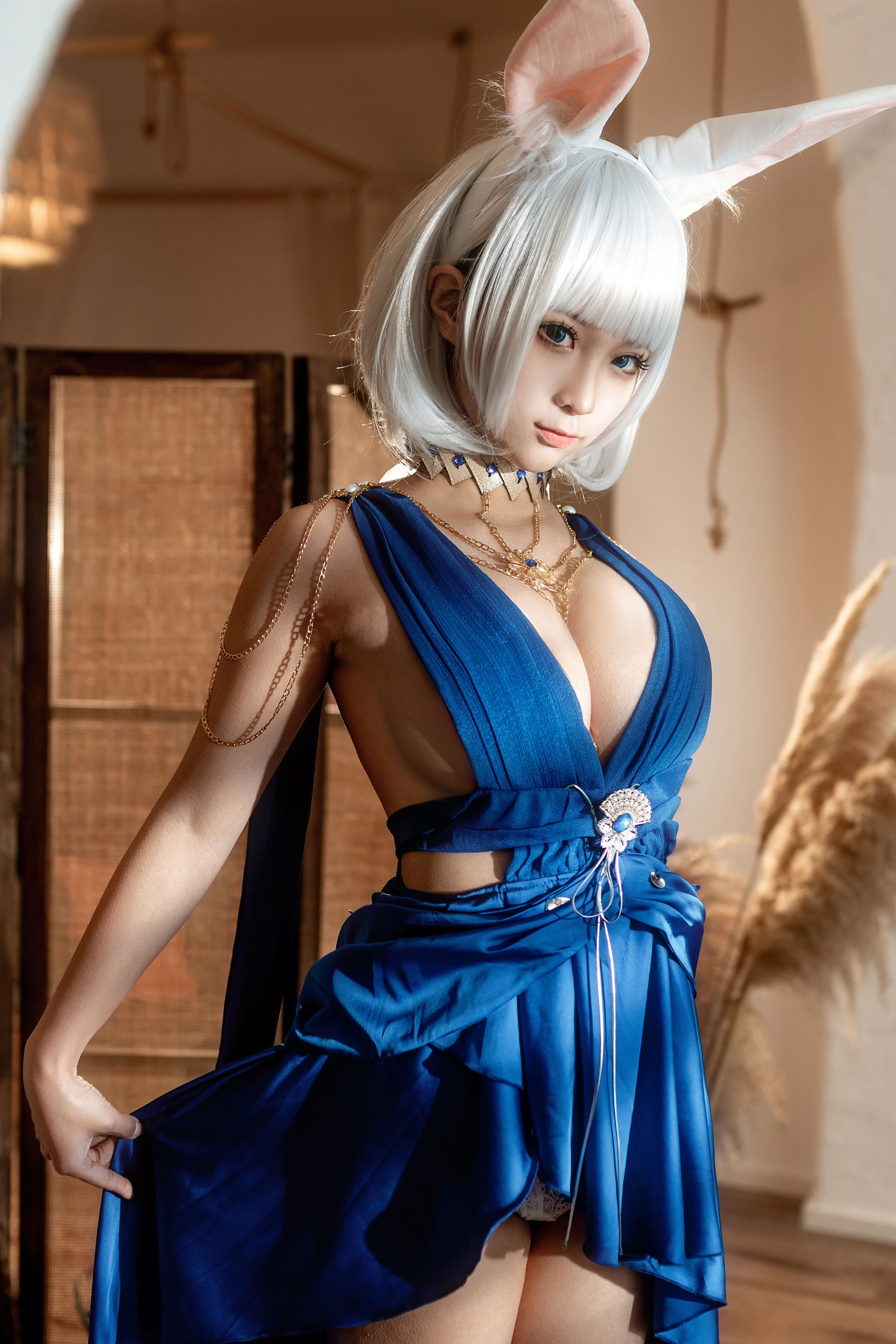 [网络美女]COSPLAY:蠢沫沫(COSER蠢沫沫)无水印写真大图收藏合集(40P)