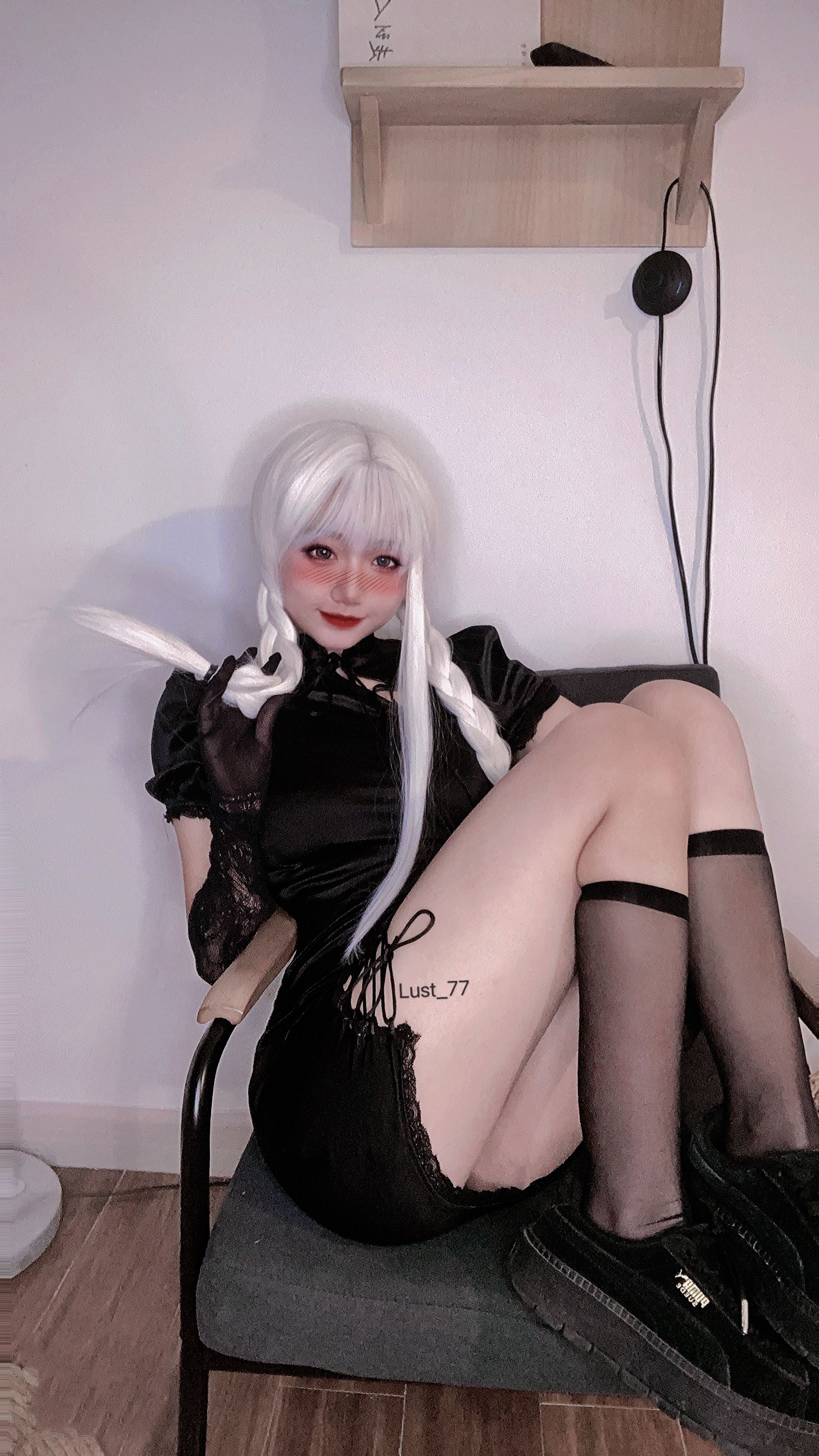 [网络美女]COSPLAY:柒柒要乖哦无水印写真大图收藏合集(46P)