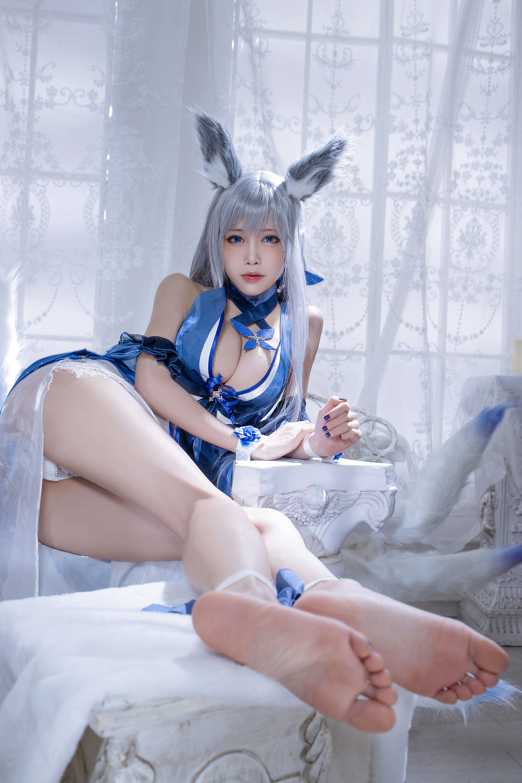 [网络美女]兔女郎COSPLAY:水淼aqua(COSER水淼aqua)无水印写真大图收藏合集(46P)