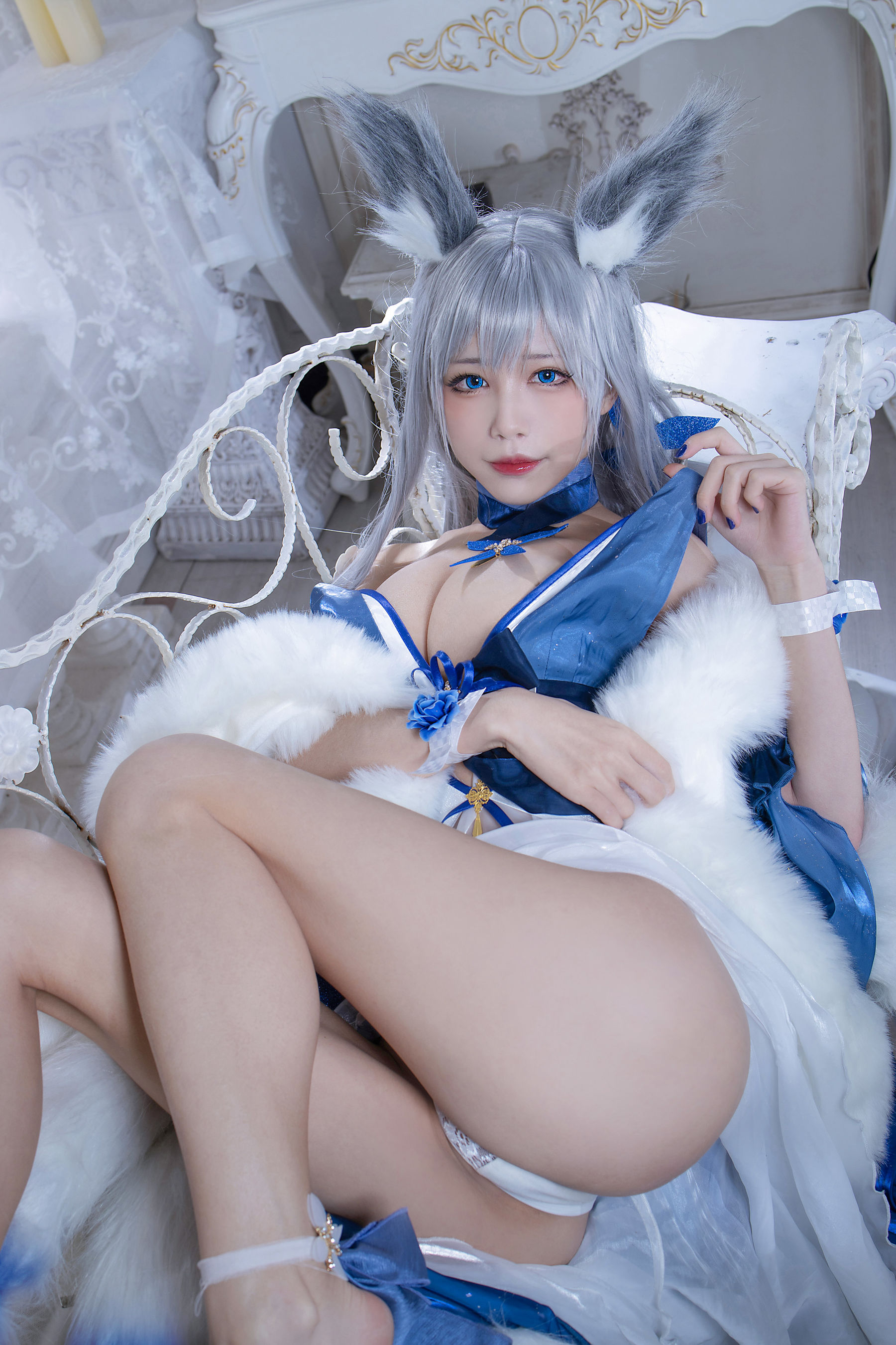 [网络美女]兔女郎COSPLAY:水淼aqua(COSER水淼aqua)无水印写真大图收藏合集(46P)