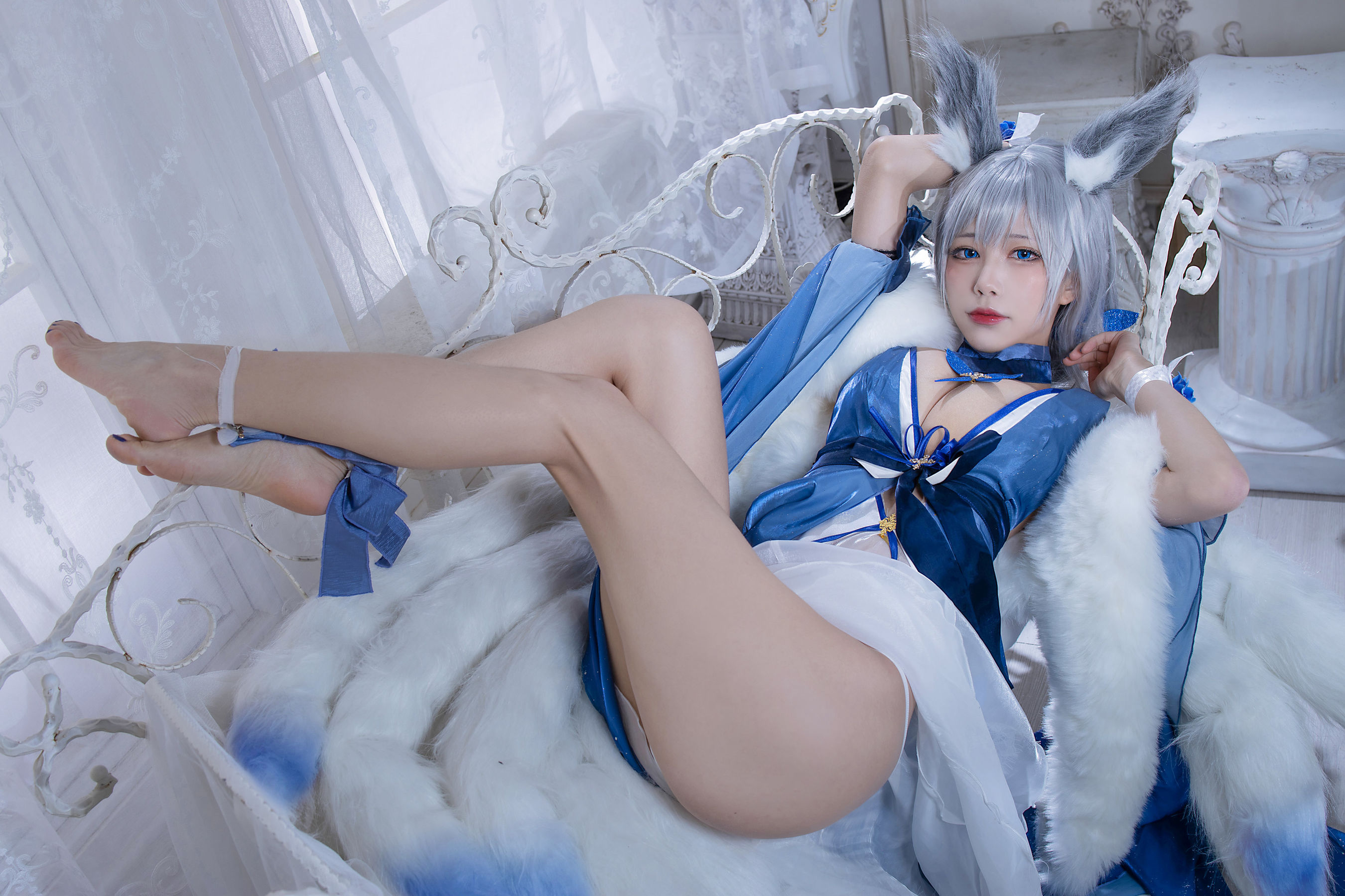 [网络美女]兔女郎COSPLAY:水淼aqua(COSER水淼aqua)无水印写真大图收藏合集(46P)