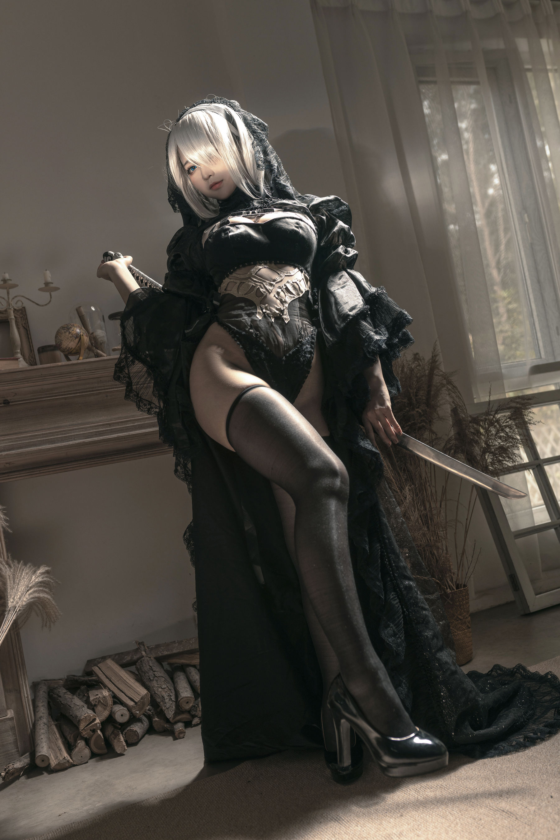 [网络美女]COSPLAY:蠢沫沫(COSER蠢沫沫)无水印写真大图收藏合集(20P)