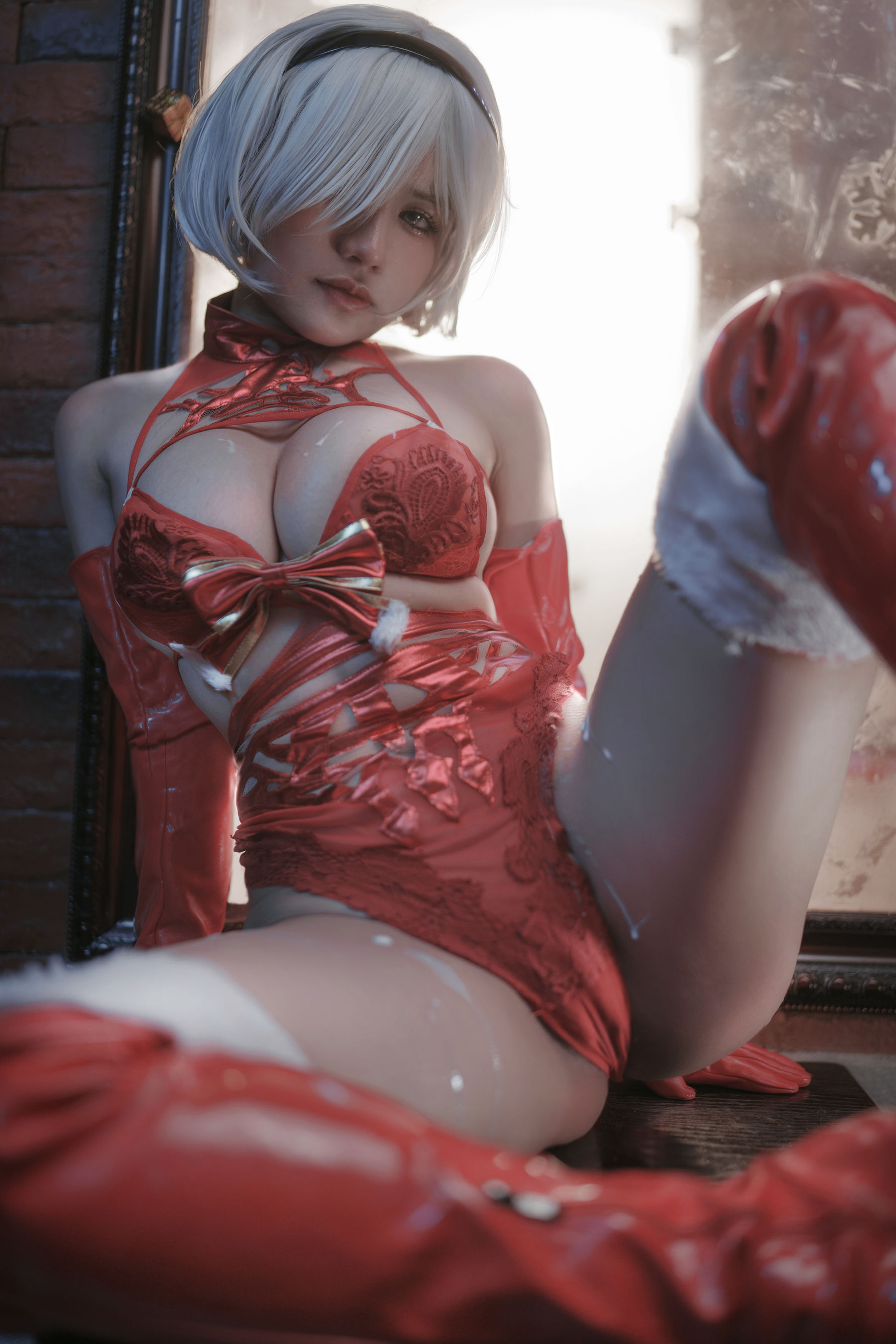 [网络美女]COSPLAY圣诞:一笑芳香沁(COSER一笑芳香沁)无水印写真大图收藏合集(30P)