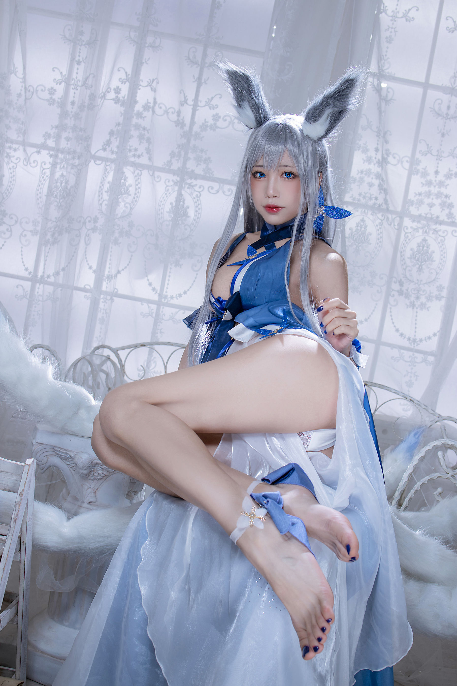 [网络美女]兔女郎COSPLAY:水淼aqua(COSER水淼aqua)无水印写真大图收藏合集(46P)